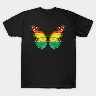 Bolivian Flag  Butterfly - Gift for Bolivian From Bolivia T-Shirt